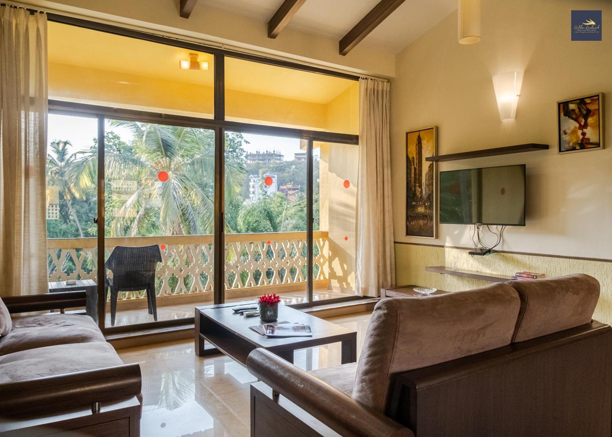 Treebo Trend Green Valley Beach Resort Dona Paula Exterior foto